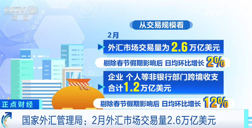 透过数据看我国外汇市场运行总体稳健交易保持活跃购汇需求基本稳定